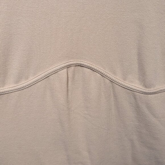 Forever 21+ Tan Short Sleeve Dress Beige Size 1X NWT - Picture 6 of 9